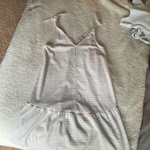 Women's Cream Sleeveless Nightgown